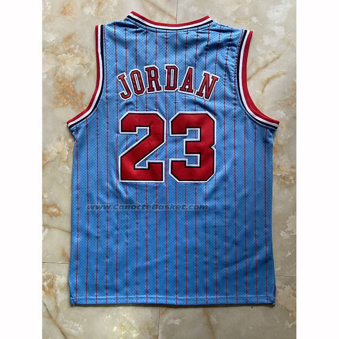 Maglia Chicago Bulls Michael Jordan No 23 Mitchell & Ness 1997-98 Blu3